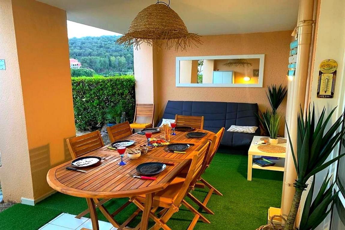 Dans Un Cadre D'Exception, Vue Mer Panoramique A Agay Cote D'Azur, Village Vacances Cap Esterel, T2 Avec Jardin, Golf, Climatisation, Wifi, 5 Piscines Saint-Raphaël Екстериор снимка