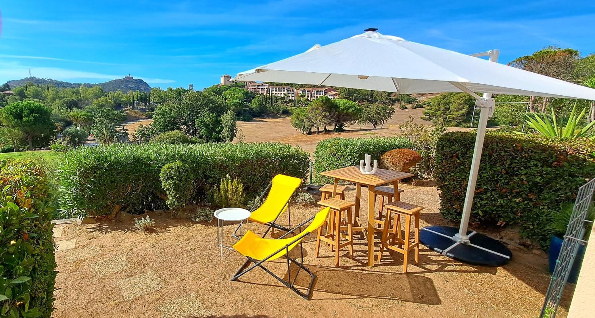 Dans Un Cadre D'Exception, Vue Mer Panoramique A Agay Cote D'Azur, Village Vacances Cap Esterel, T2 Avec Jardin, Golf, Climatisation, Wifi, 5 Piscines Saint-Raphaël Екстериор снимка